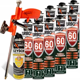   9× Budowlany Expert univerzális habragasztó 750 ml + 2 egyéb termék