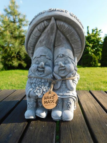  Beton dekoráció Törpök gnómok Figura Otthoni Kert Ajándék Kézzel készített