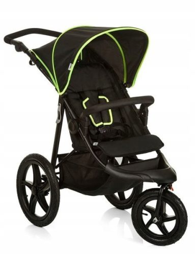  Hauck Runner Air 3 babakocsi fekete és zöld