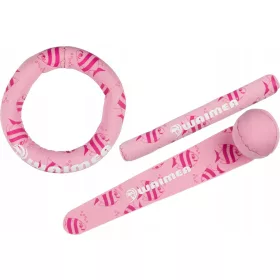   Búvárkészlet - bot, gyűrű, szalag Waimea 52VL-ROZ rózsaszín