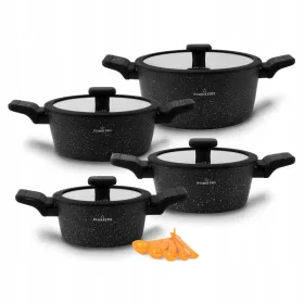   Edénykészletek - Starke Pro Ceres Márvány alumínium edénykészlet, 13 db.