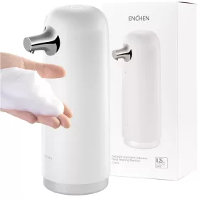 Enchen érintésmentes álló szappanadagoló 330 ml fehér