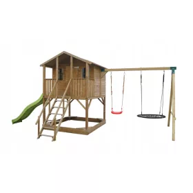   Gyerekkerti ház Slide Swing Gólyafészek ingyenes szállítás