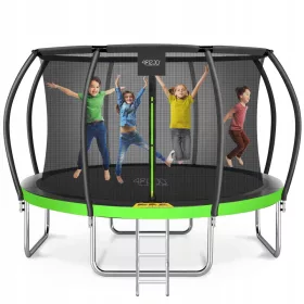 Trambulin hálóval 4Fizjo TP09 435 cm