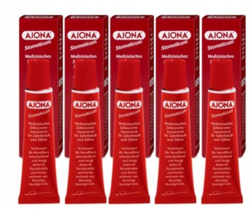  AJONA Fogkrém Orvosi Koncentrátum 5x25ml DE