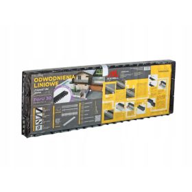 Tripack vízelvezető készlet ForU30 B125 Poliamid