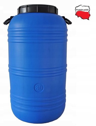  Tároló hordó 80 l