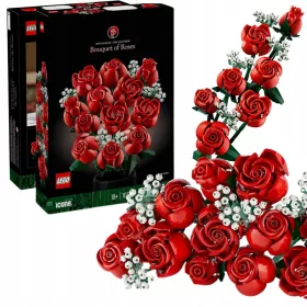    LEGO ICONS 8245614 LEGO CSOK RÓZSÁBÓL AJÁNDÉK NEKI VALENTIN NAPRA VIRÁGOK RÓZSA VIRÁGOK