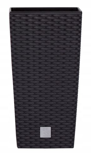  Prosperplast virágcserép 40 cm x 40 x 75 cm átmérője 40 cm műanyag fekete