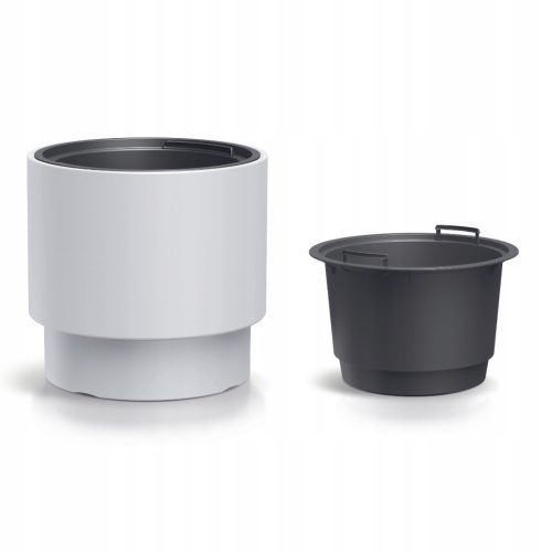  Prosperplast virágcserép 46,8 cm x 46,8 x 44 cm átmérő 46,8 cm műanyag fehér