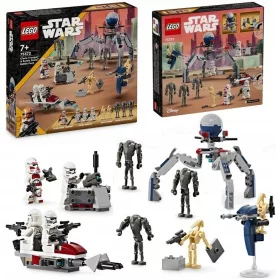    LEGO Star Wars 75372 Clone Trooper és Battle Droid Battle Pack + LEGO KATALÓGUS 2024 ÚJ