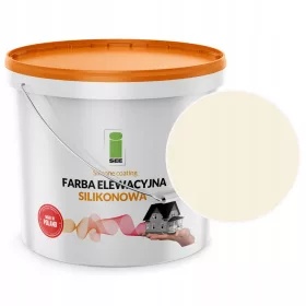   Szilikonfesték homlokzatra és falra LÁTOM 10 l TÖRÖTT FEHÉR BÉZBEN matt