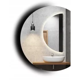  Mirror Metanoia Led tükrök fali kör 1100 x 1100 mm