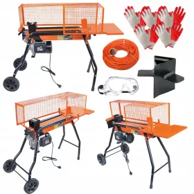   8TON 8T HIDRAULIKUS FAFOGÁZÓ + KIEGÉSZÍTŐ ÁLLVÁNY + TOVÁBBI ÉK