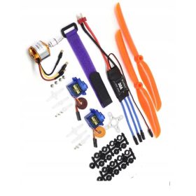    A2212 1400KV motorkészlet, ESC 30A, 2x propeller 8060 JAKAR szervó