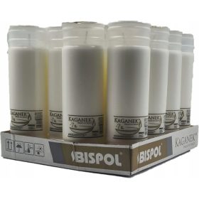 Gyertyabetétek 16 db Bispol Kaganek 7 nap 22,5 cm