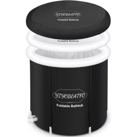   ÚSZÓMEDENCE ÖSSZEHAJTHATÓ JÉGHODÓ EGÉSZSÉGÜGYI HORDÓ SPA 300L BURKOLAT