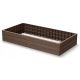  Prosperplast virágcserép 149 cm x 75 x 25 cm átmérő 75,6 cm műanyag grafit