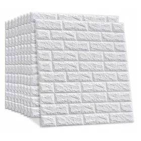   20x ÖNTAPADÓ FALPANELLEK TÉGLA TAPÉTÁK FALAPANEL 3D PANEL