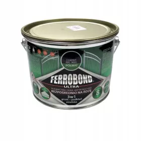   Polifarb Kalisz Ferrobond rozsdagátló festék 2,5 l, fekete