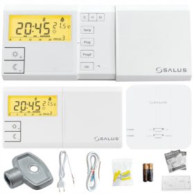    VEZETÉK NÉLKÜLI SZOBÁSSZABÁLYOZÓ 091 FL/RF + FŰTÉS KULCS