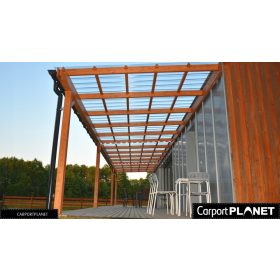 Fastlock Uni panelek Icopal tömör polikarbonátból