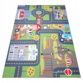   Play Carpet 120x170 csúszásgátló nyomtatott színes divatos gyermek