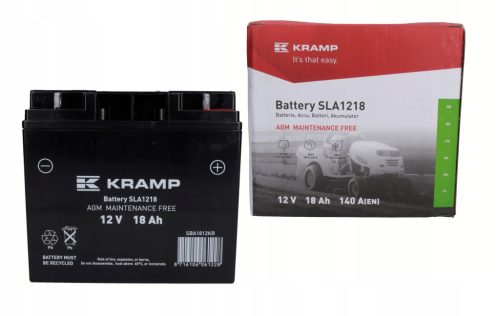  Kramp SBA1812KR 12V 18Ah 140A akkumulátor