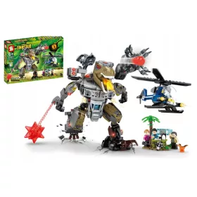    ÉPÍTŐKÖMBEK NAGY KÉSZLET Jurassic Park Tyrannosaurus 901 db