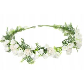  Esküvői úrvacsora koszorú, virágos hajdísz