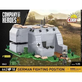  Cobi 3043 Blocks Band of Brothers német harci pozíció