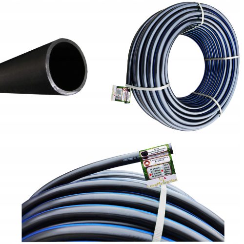  PE öntözőcső fi 25 mm 50 m PN6 Flexibilis Tight
