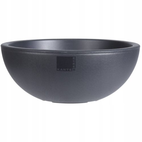  Virágcserép Home Styling Collection 40 cm x 40 x 16 cm átmérő 40 cm műanyag fekete