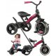  Qplay Tricycle Tricycle fekete, piros