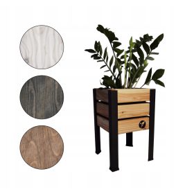 Virágcserép, cserép - Virágcserép 36 x 23 cm fa