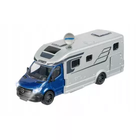    MAJORETTE GRAND SOROZAT, HYMER B-OSZTÁLYÚ KAMPER ÚJ FÉM MODELLVILÁGÍTÁS