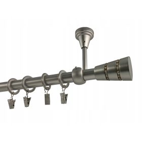   Kész függönyrúd - Egyszemélyes függönyrúd 19 mm 280 cm