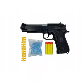    Fegyver gyerekeknek labdákkal, zselével és puha dartsokkal, mint a NERF
