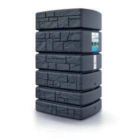    Prosperplast Tower Stone esővíztartály 130 x 77,5 cm 500 L antracit