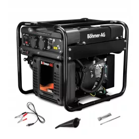   Hordozható egyfázisú áramfejlesztő Bohmer-AG 5000 W benzin