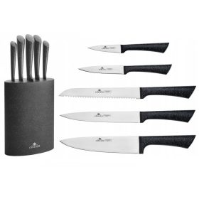   Késkészletek - Késkészlet Gerlach Granitex blokkban, 5 db.