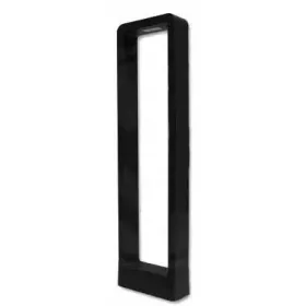    Téglalap alakú világítóoszlop Superled Poland, integrált LED-forrás, 60 cm, fekete