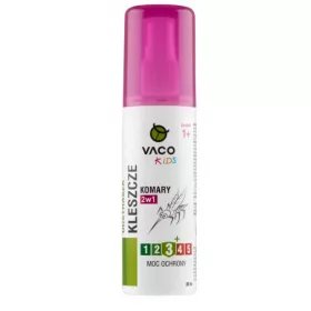    VACO KIDS Folyadék kullancsok, szúnyogok és legyek ellen gyerekeknek (pumpás spray, 1 éves kortól) - 80 ml