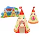Teepee Tent For Children Indian Garden Style krém 160 cm x 105 cm