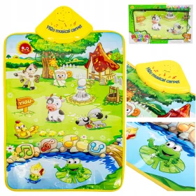    Oktatási Musical Mat gyerekeknek Vicces Farm Music Animal Sounds