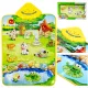  Oktatási Musical Mat gyerekeknek Vicces Farm Music Animal Sounds