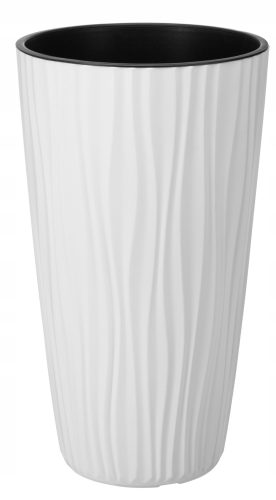  Galicja virágcserép 28 cm x 28 x 49,5 cm átmérője 28 cm műanyag fehér