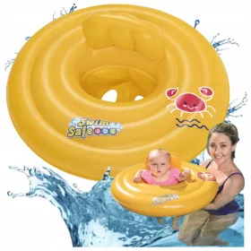 Bestway Swim Safe ABC úszógyűrű 69 cm narancssárga