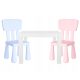  Gyerekasztal + 2 szék / Gyermekbútor Lack bútorkészlet