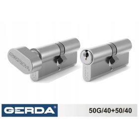 GERDA LOCK23 zárbetét 50G/40+50/40 SATIN